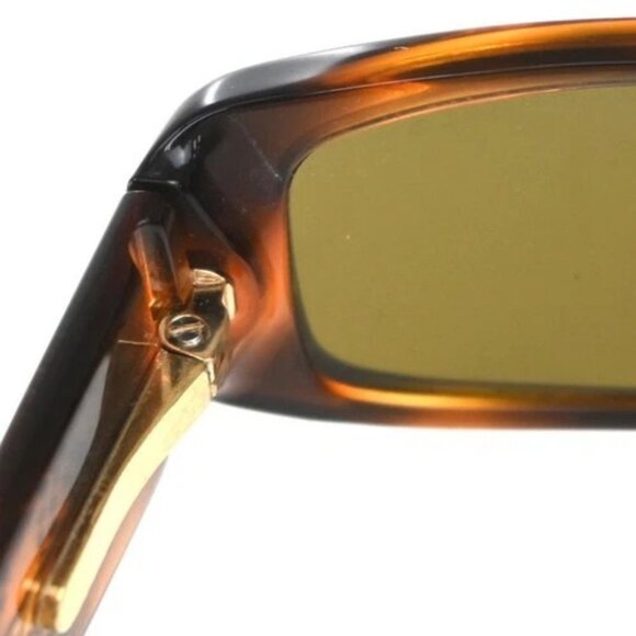 CHANEL CC Logo Sunglasses Eye Wear Plastic Brown GHW Italy 5104-B 63RF983 - Picture 6 of 12